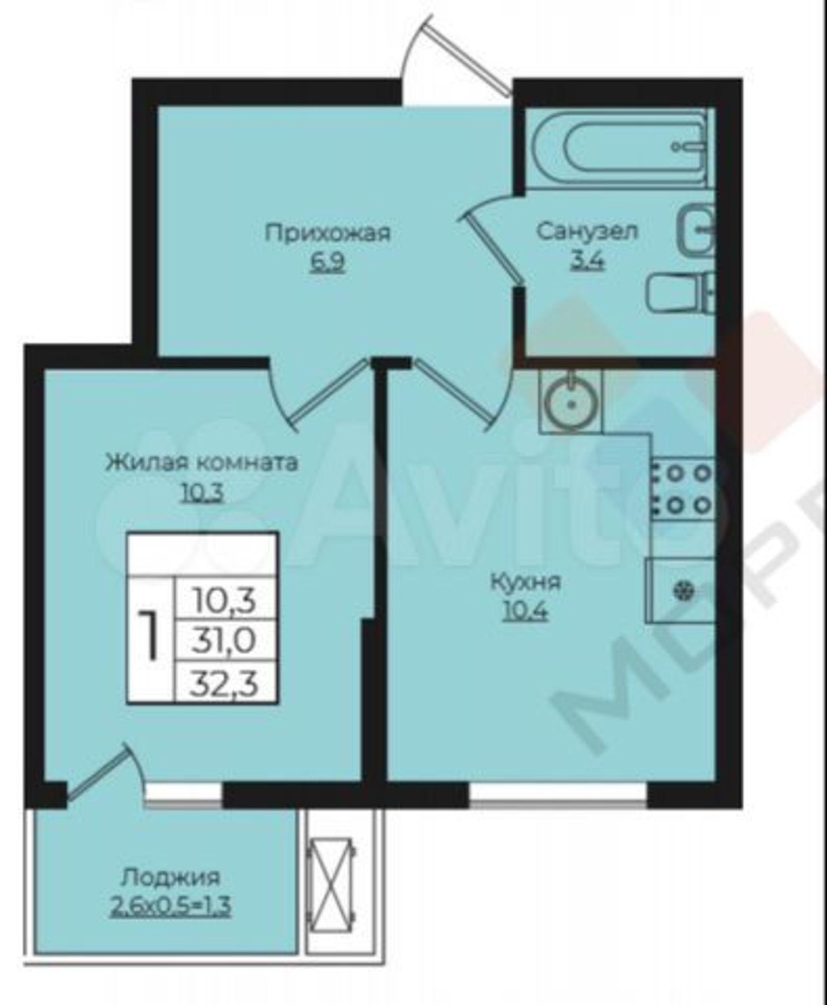 Купить квартиру за 3 999 000 рублей на Античная ул