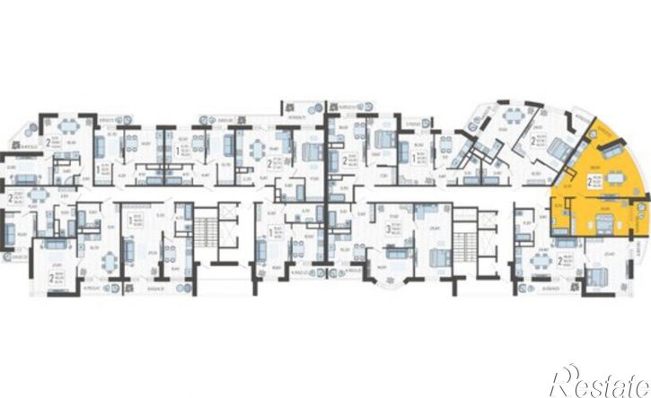 2-комн квартира ул Земляничная, 1/1,  д. 1/1