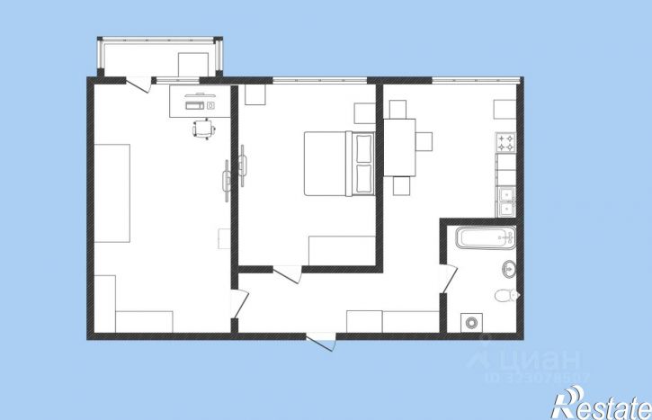 2-комн квартира ул им. 30-й Иркутской Дивизии, 11,  д. 11