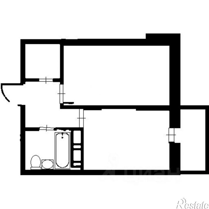 1-комн квартира ул Дубравная, 1,  д. 1