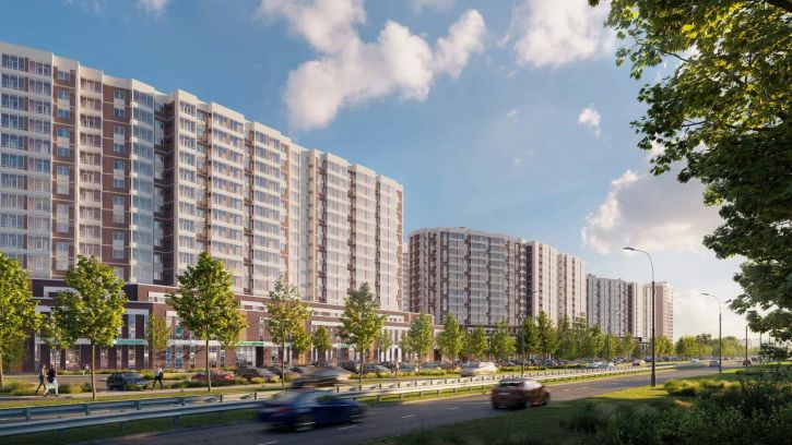 2-комн квартира в новом доме Ростовское Шоссе улица, д.1