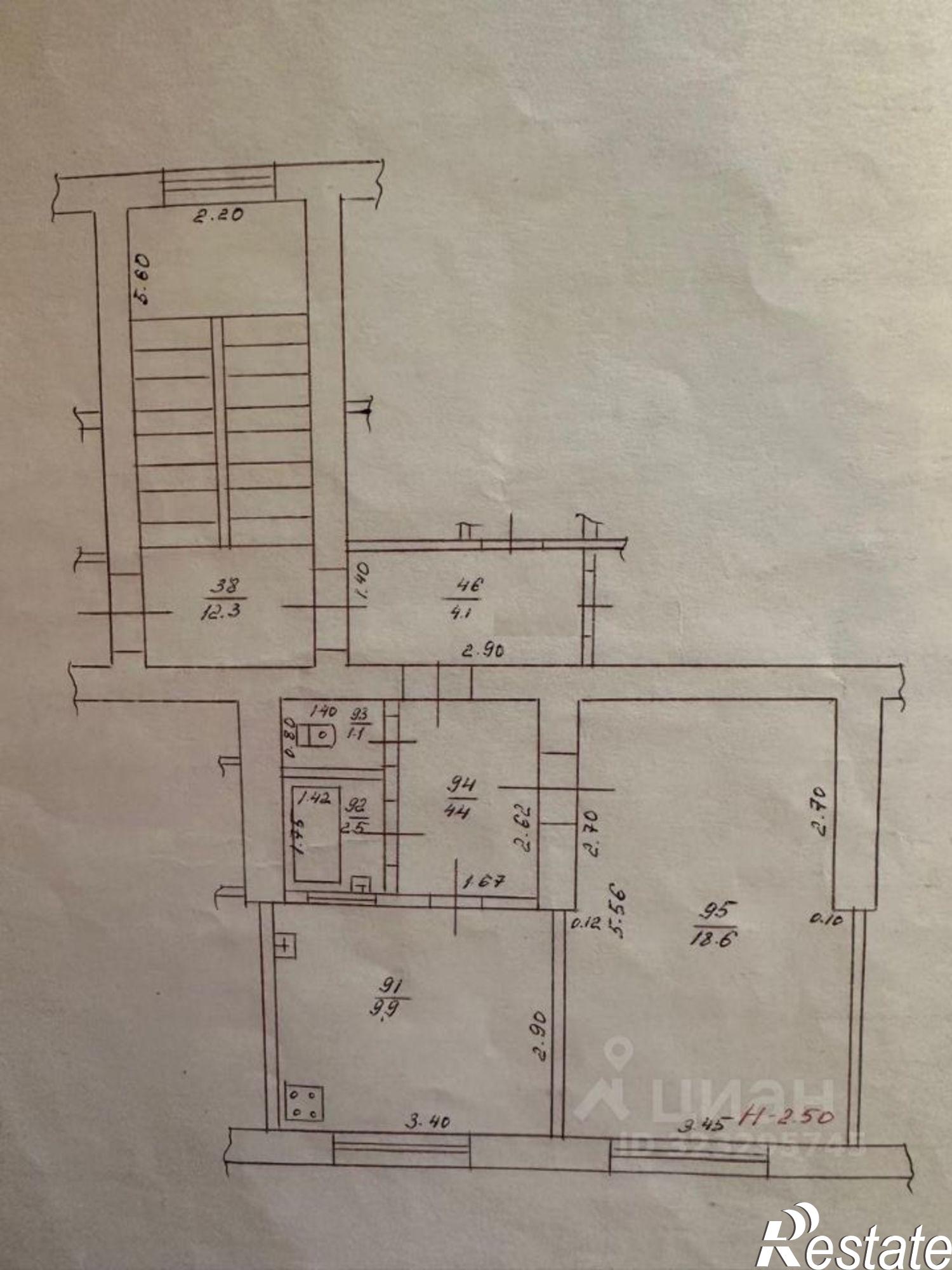 Купить квартиру за 3 500 000 рублей на ул Дунайская, 52