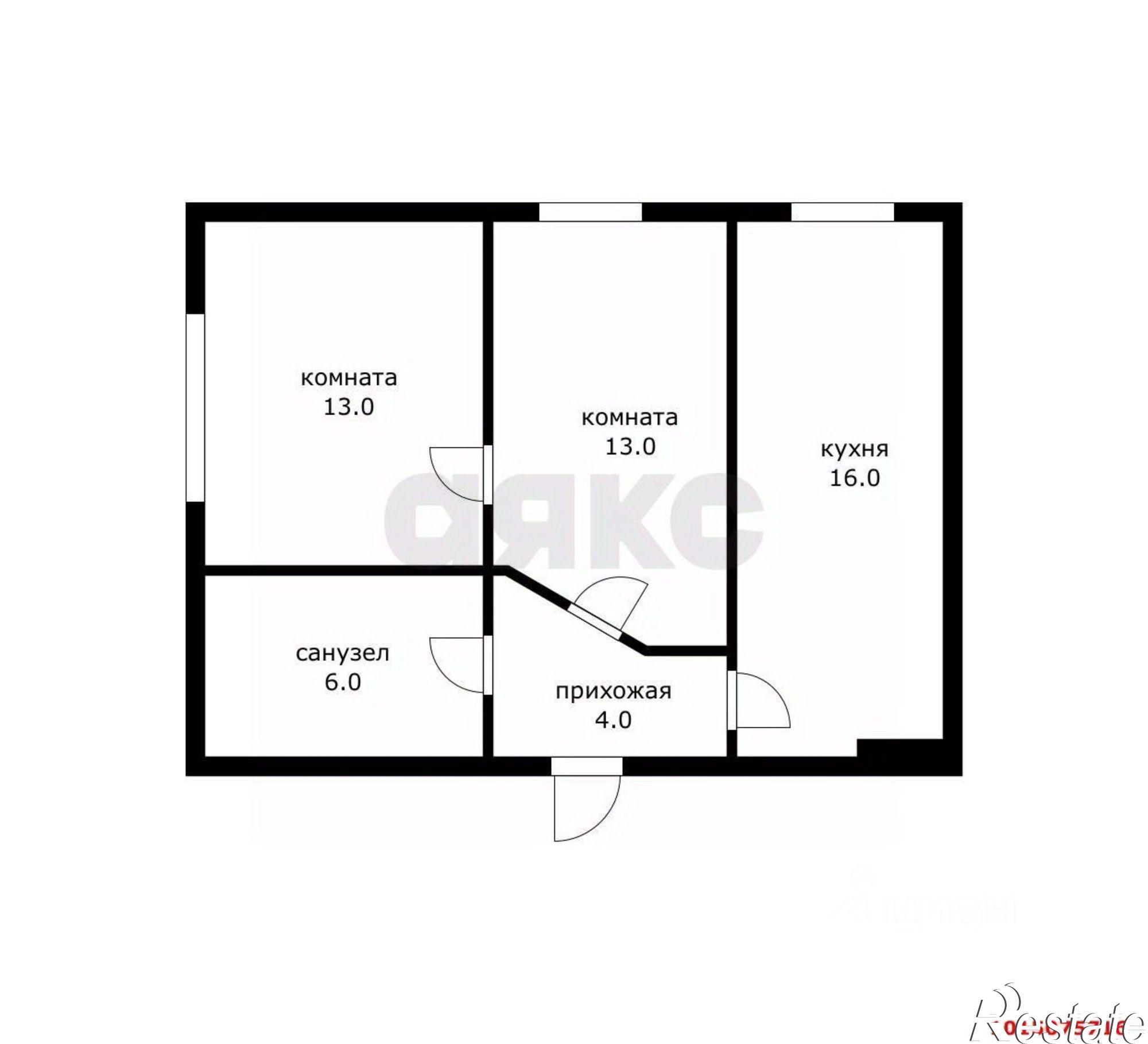 Купить квартиру за 4 699 890 рублей на ул Митинская, 11