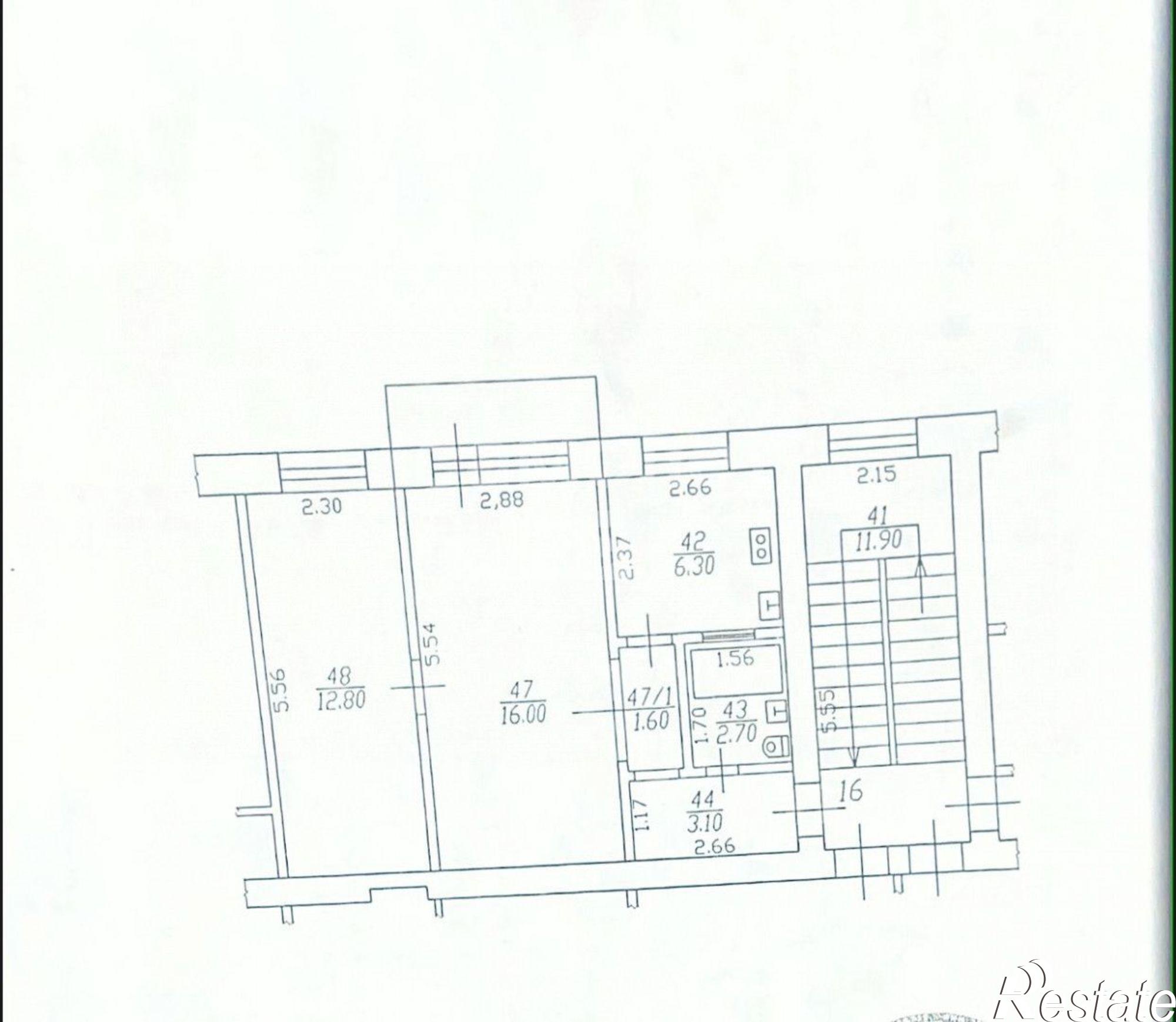 Купить квартиру за 4 550 000 рублей на улица Орджоникидзе, 1