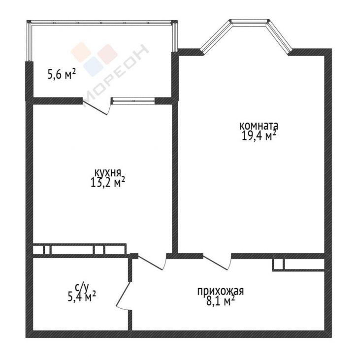 1-комн квартира Архитектора Петина ул, 16