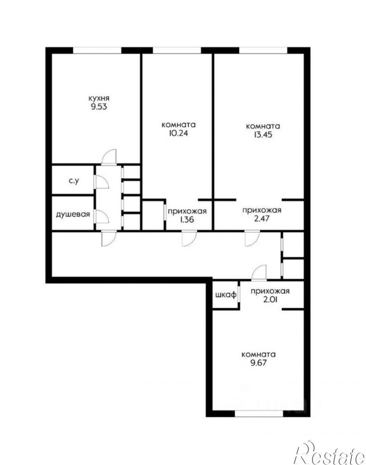 3-комн квартира Ставропольская улица, 3,  д. 3