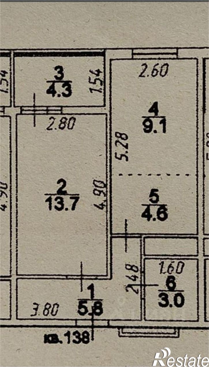 1-комн квартира Российская улица, 267 к4,  д. 267 к4