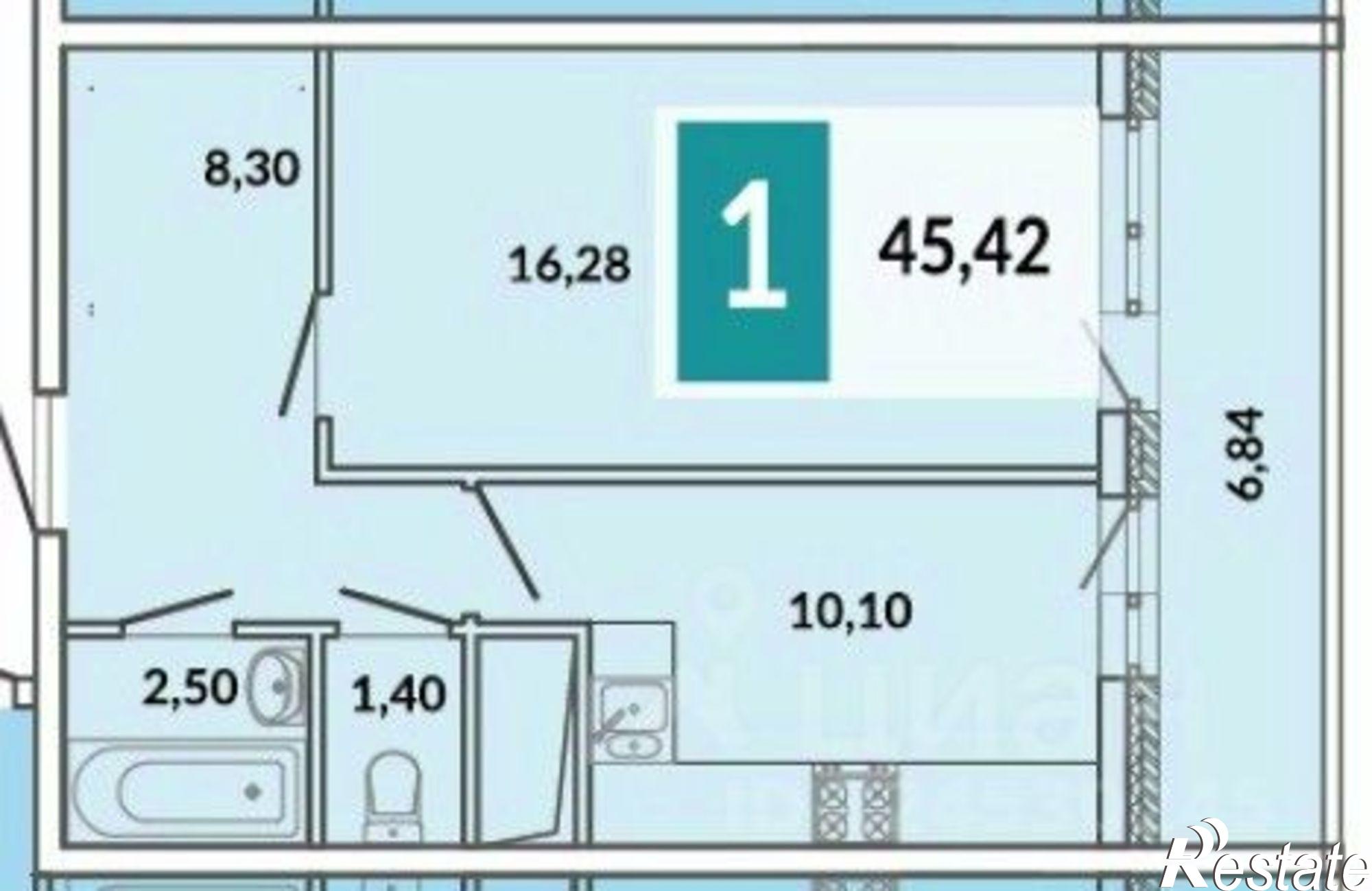Купить квартиру за 5 400 000 рублей на ул им. Снесарева, 10 1
