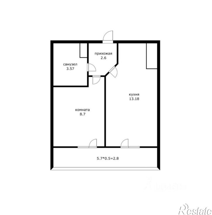 1-комн квартира ул им. Петра Метальникова, 38,  д. 38