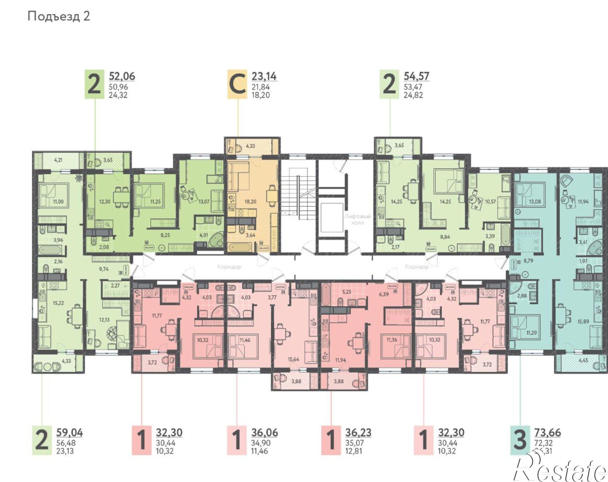Купить квартиру за 8 210 760 рублей на ЖК Тёплые Края