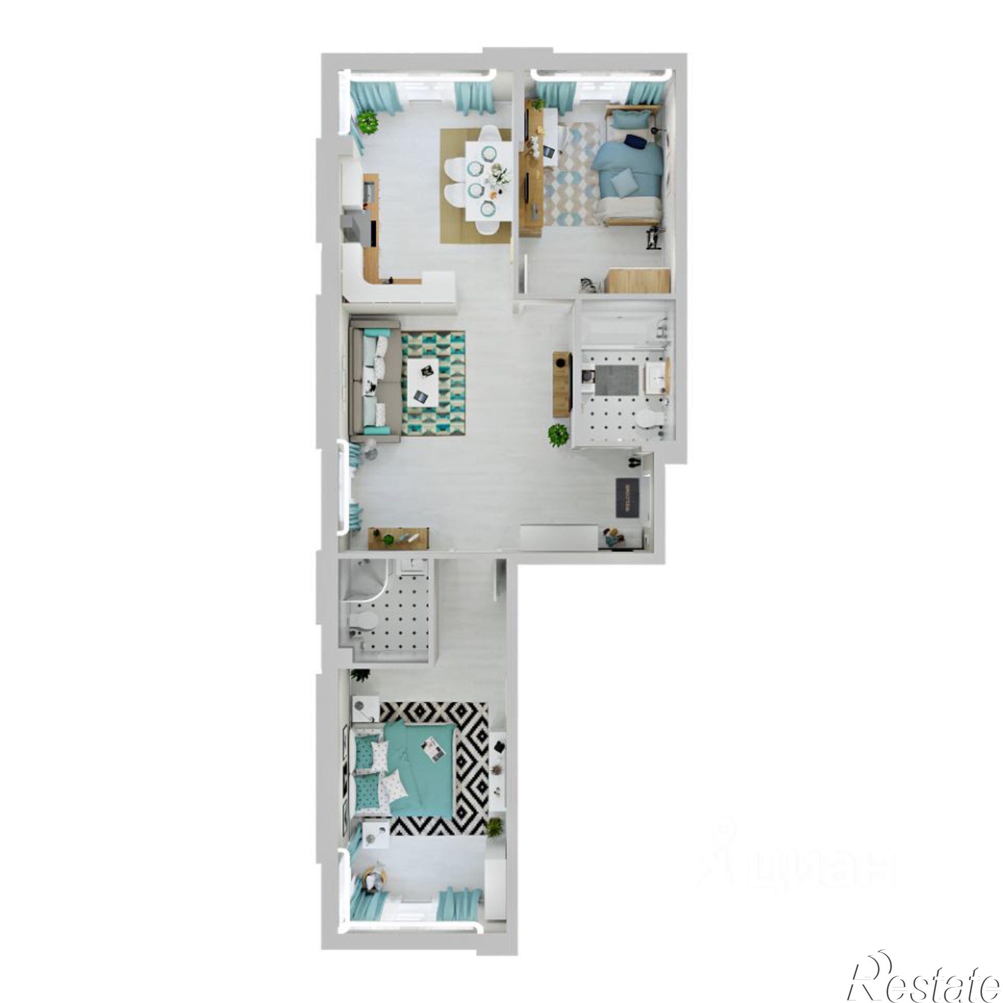 Купить квартиру за 11 341 400 рублей на улица имени Генерала Брусилова, 5