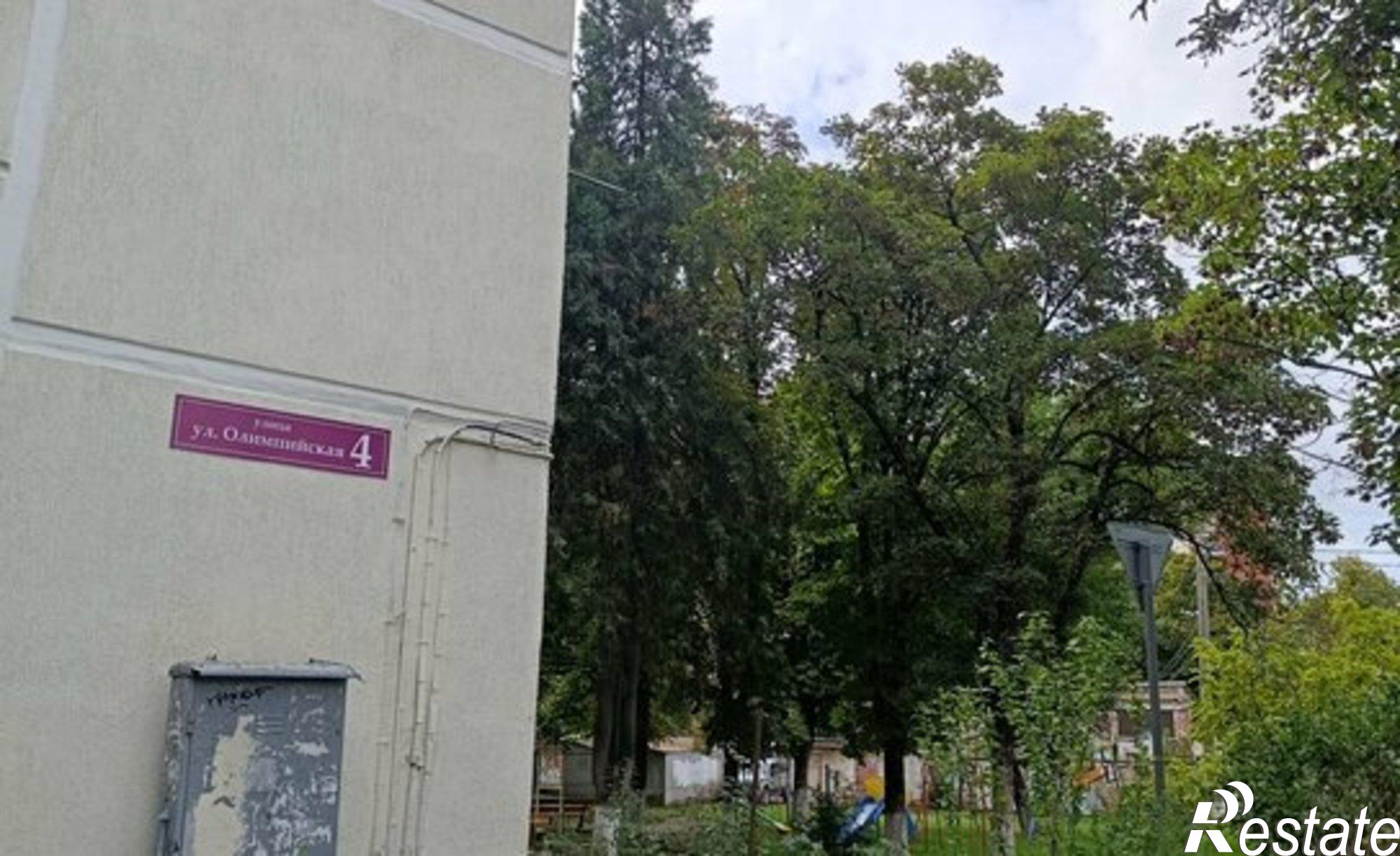 Купить квартиру за 4 400 рублей на ул Олимпийская, 4