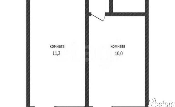 2-комн квартира Российская улица, 267 к2,  д. 267 к2