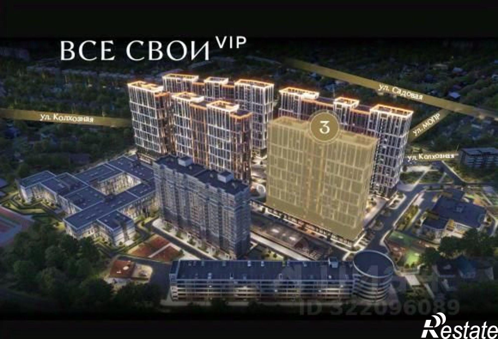 Купить квартиру за 22 538 800 рублей на Колхозная улица, 5/2 к4