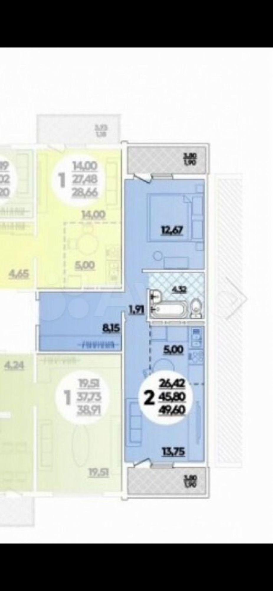 Купить квартиру за 5 000 000 рублей на Душистая ул, 23