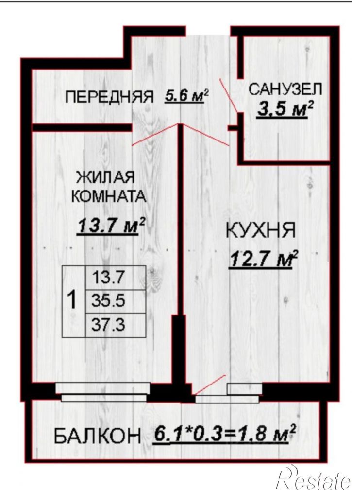 1-комн квартира Тепличная улица, 62/1 к2,  д. 62/1 к2