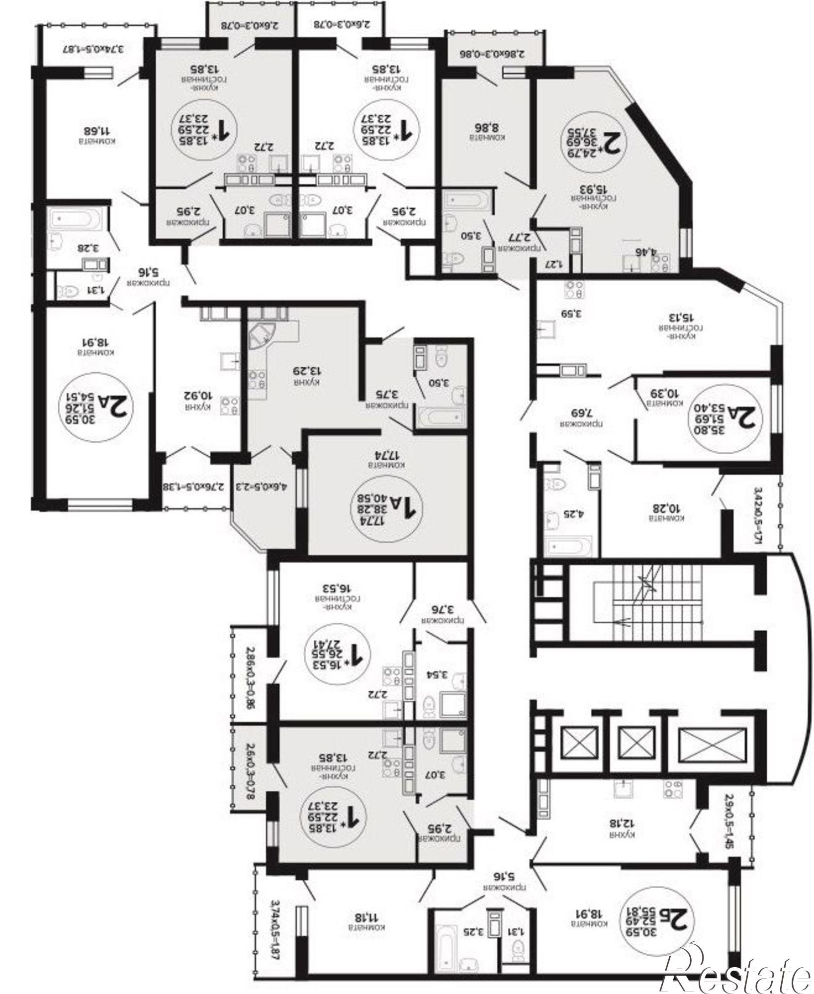 Купить квартиру за 6 541 200 рублей на Российская улица, 257/7