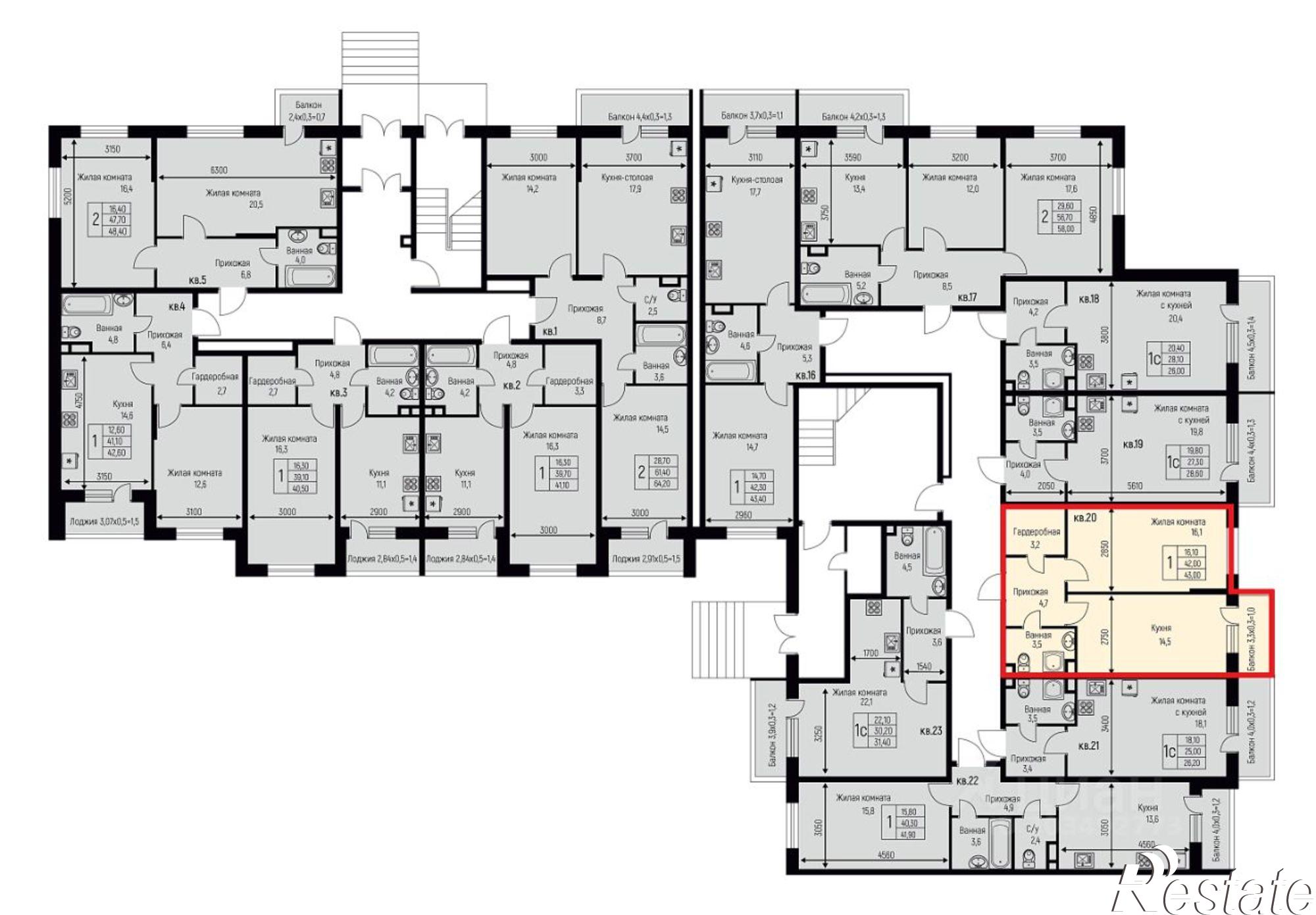 Купить квартиру за 4 196 360 рублей