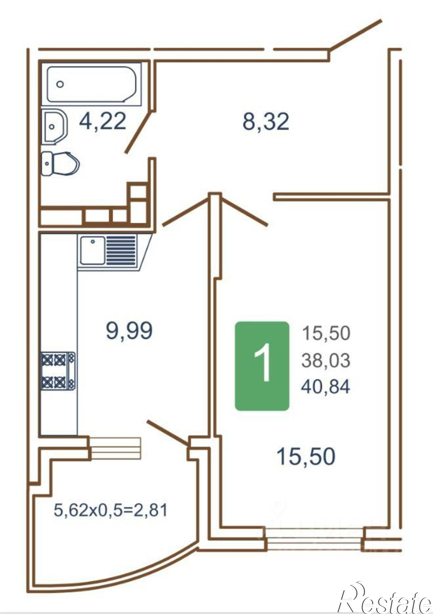 Сдать квартиру за 23 000 рублей на улица Кирилла Россинского, 3/2 к1