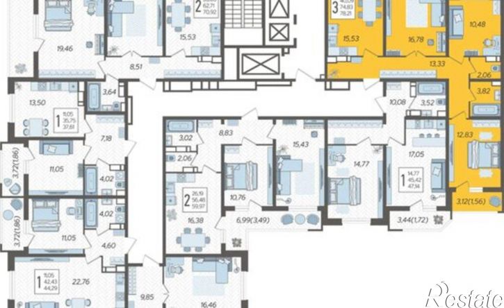 3-комн квартира ул Уральская, 87/7,  д. 87/7