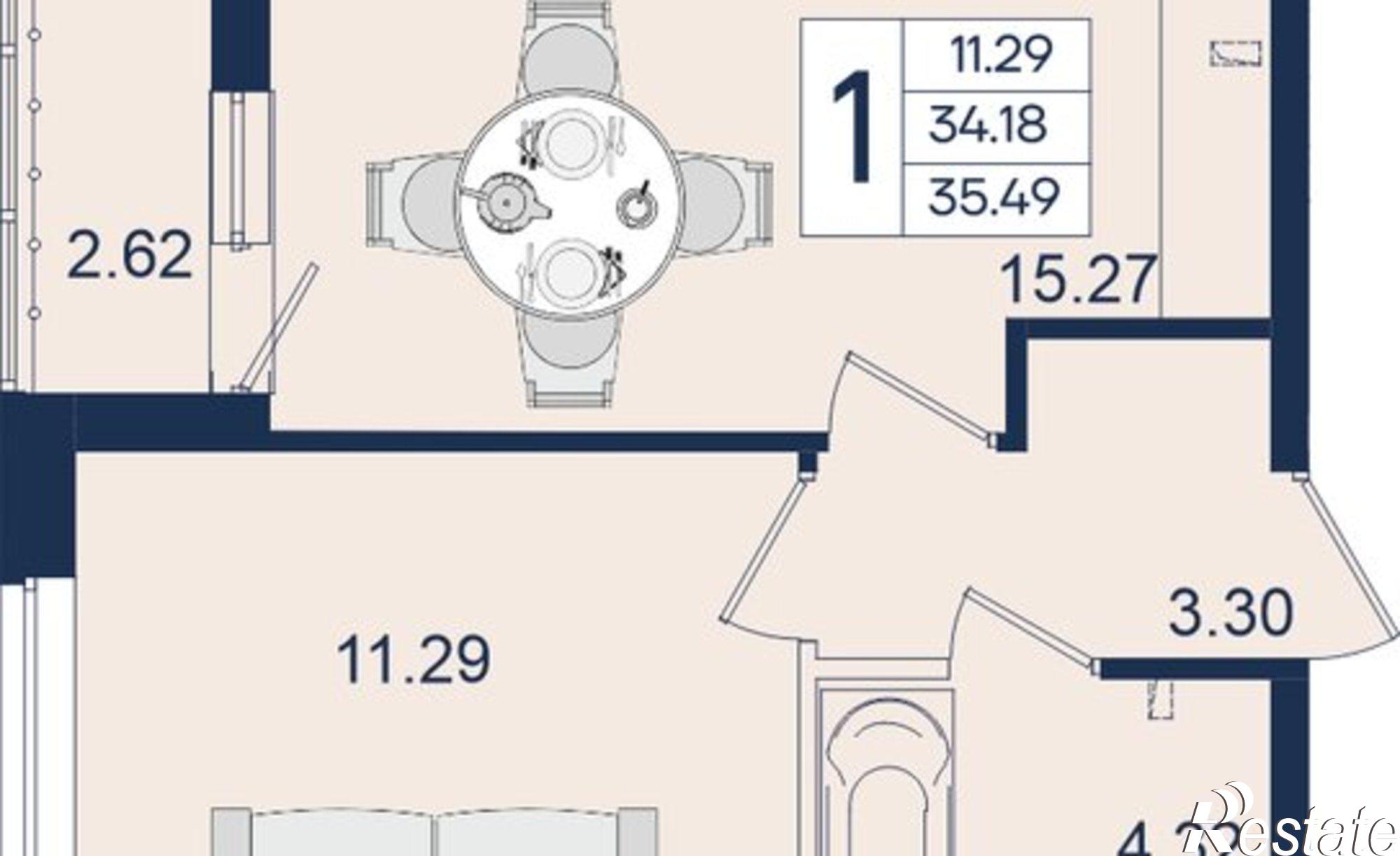 Купить квартиру за 6 814 080 рублей