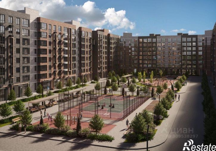 3-комн квартира в новом доме