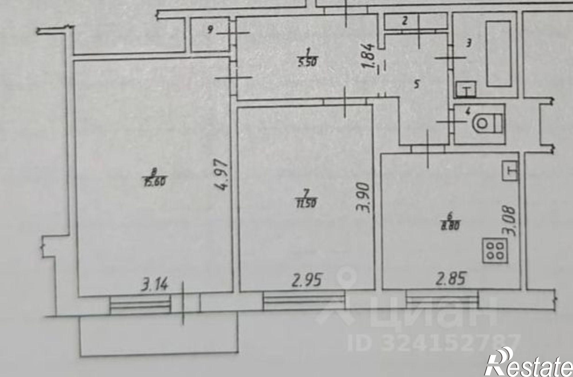 Купить квартиру за 4 300 000 рублей на улица 40 лет Победы, 65
