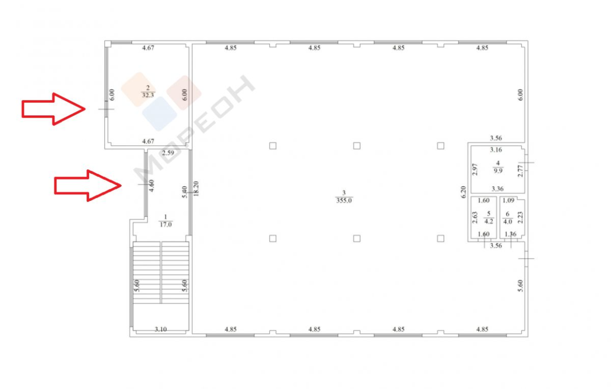 Сдать торговое помещение за 1 361 250 рублей на им. Евгении Жигуленко ул, 16