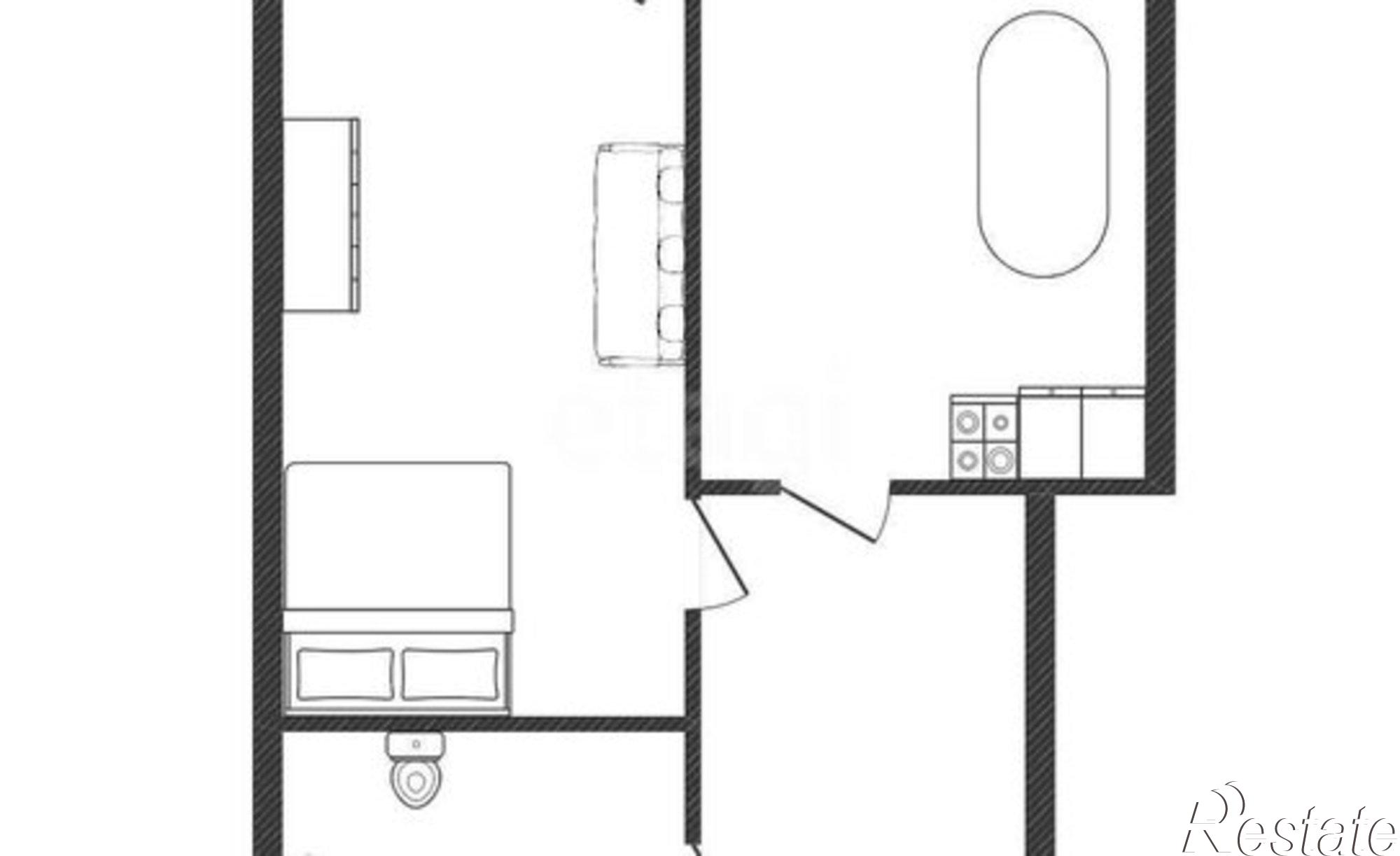 Купить квартиру за 4 500 000 рублей на Ангарская улица, 2/5