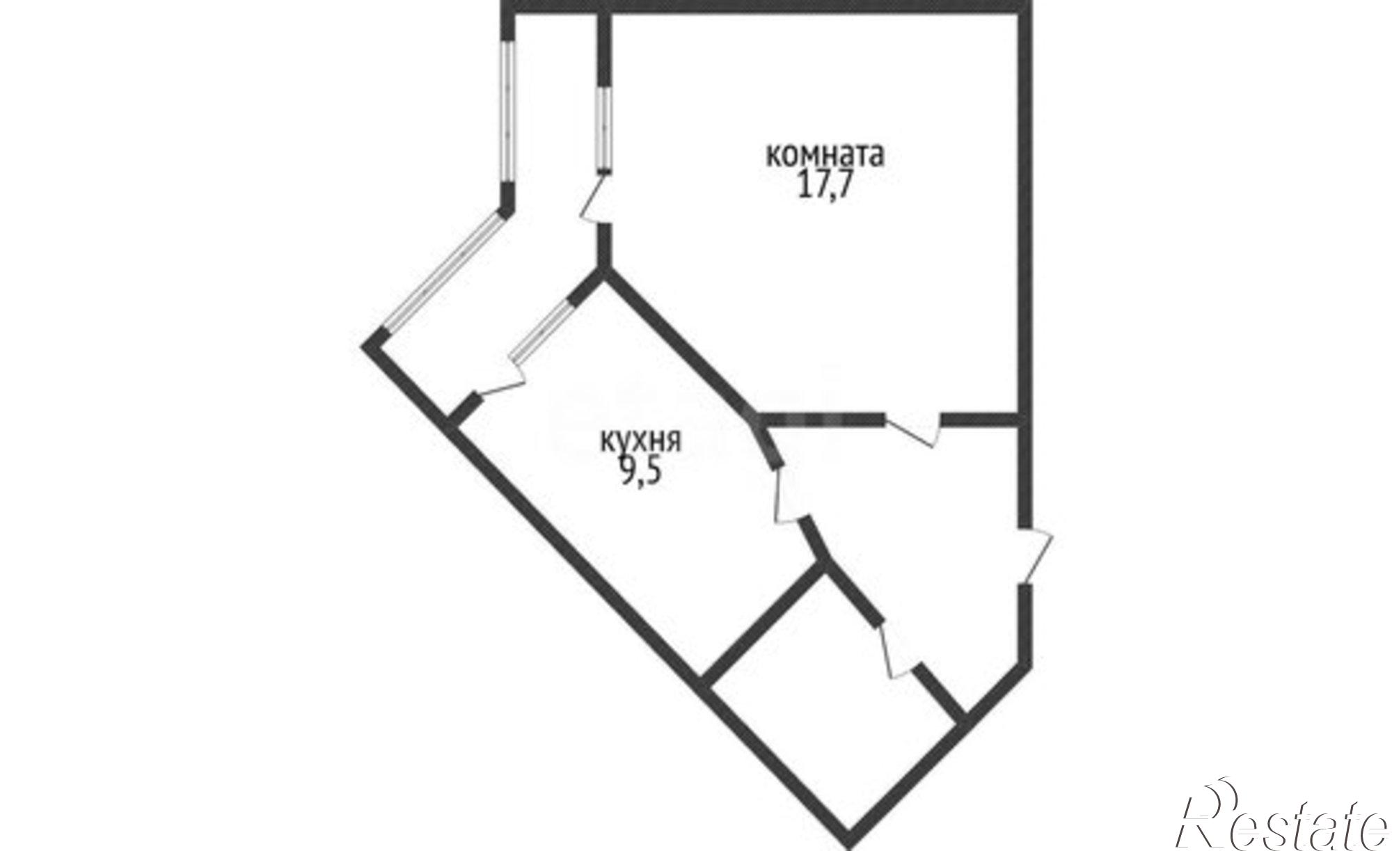 Купить квартиру за 3 900 000 рублей на Ангарский проезд, 2