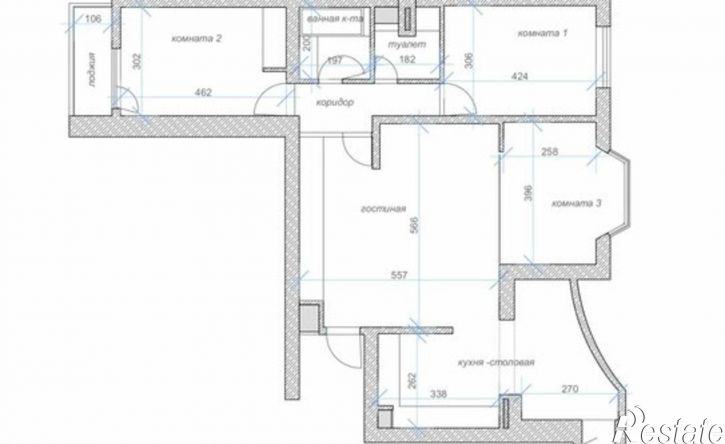 3-комн квартира Кубанская улица, 47,  д. 47