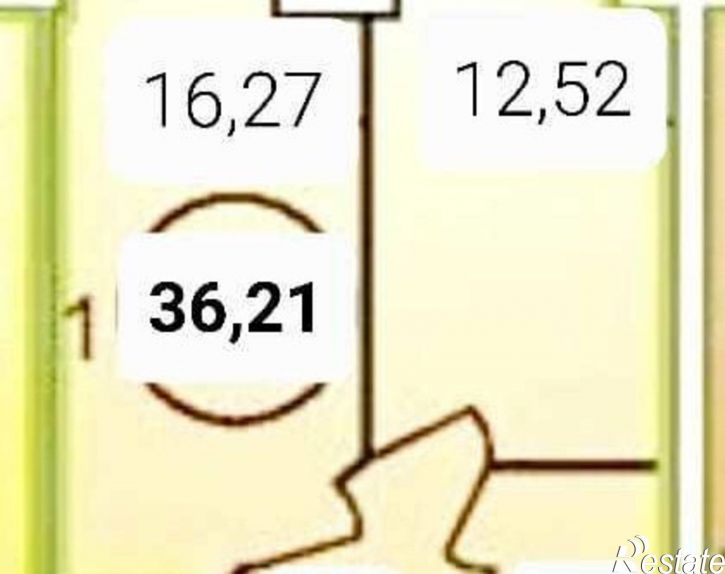 1-комн квартира улица Чайковского, 23,  д. 23