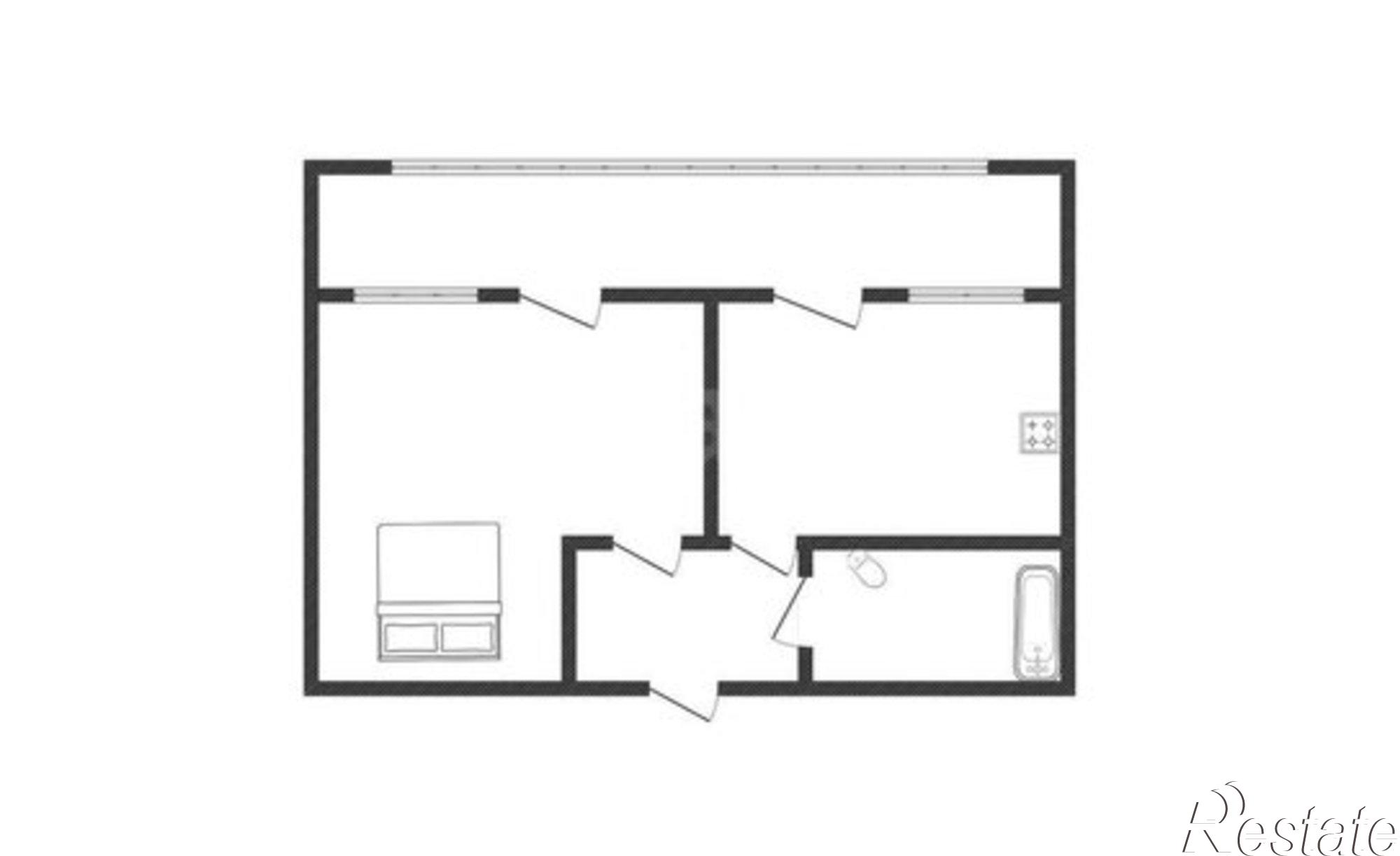 Купить квартиру за 5 390 000 рублей на ул им. Евгении Жигуленко, 4
