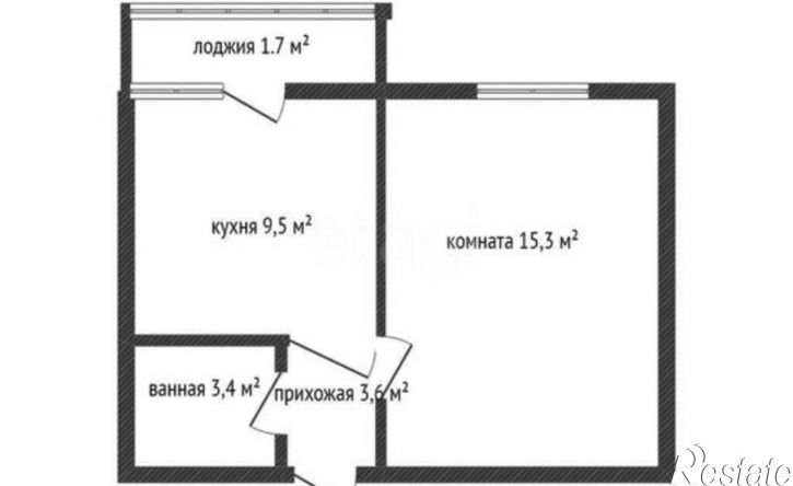 1-комн квартира ул Автолюбителей, 1/6,  д. 1/6
