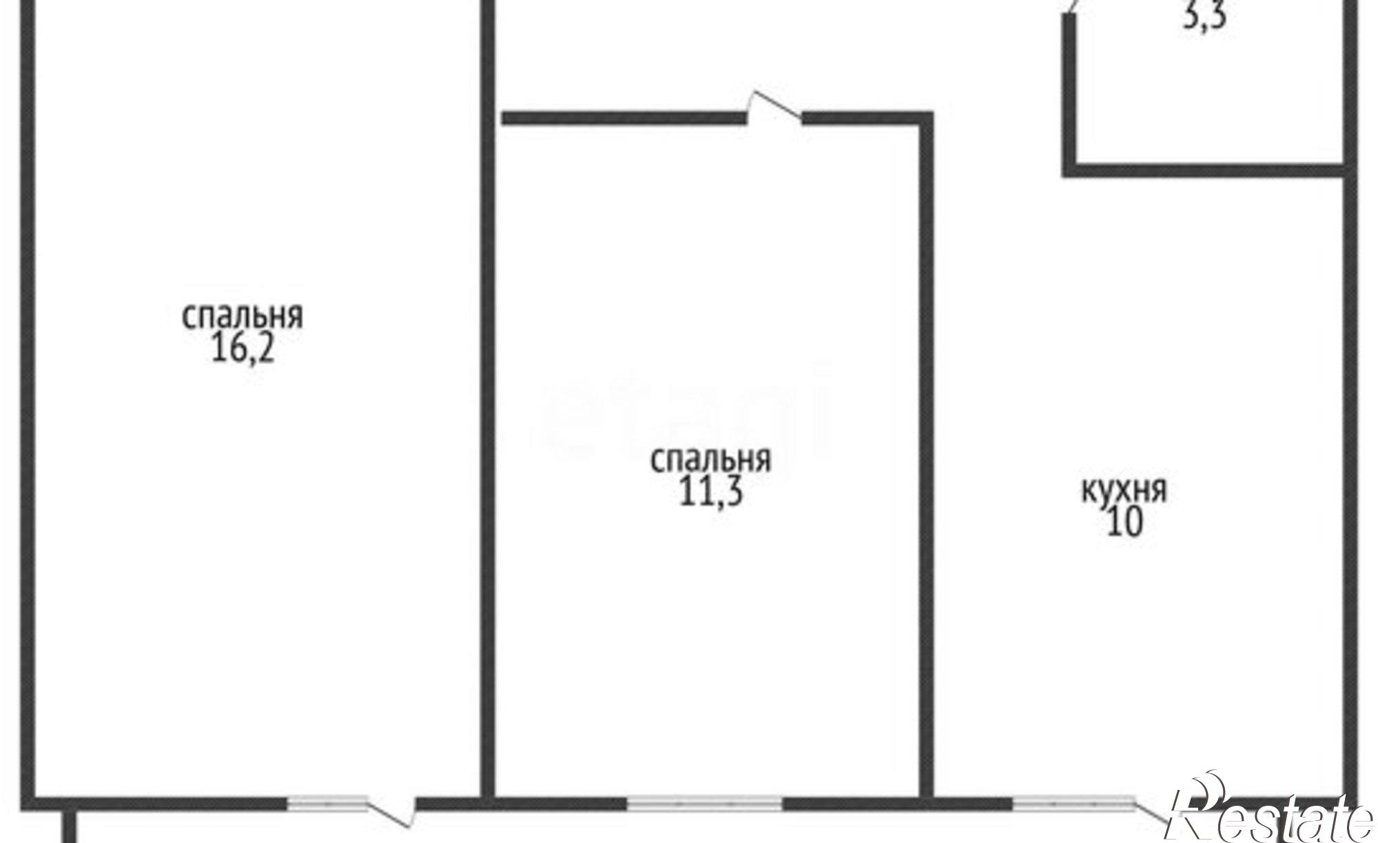 Купить квартиру за 4 550 000 рублей на ул Владимирская, 1
