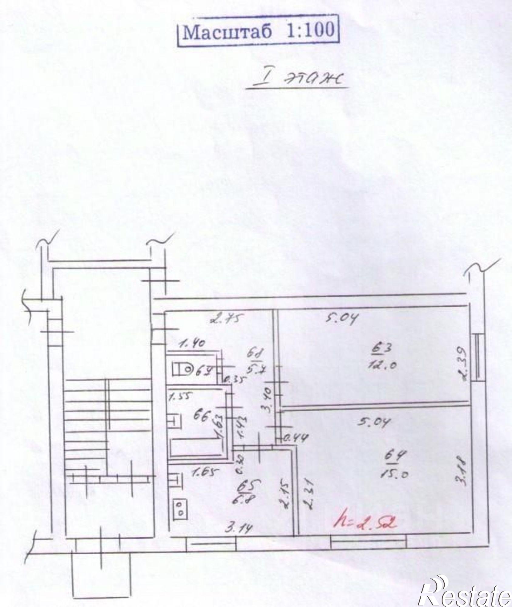 Купить квартиру за 3 700 000 рублей на улица Можайского, 53