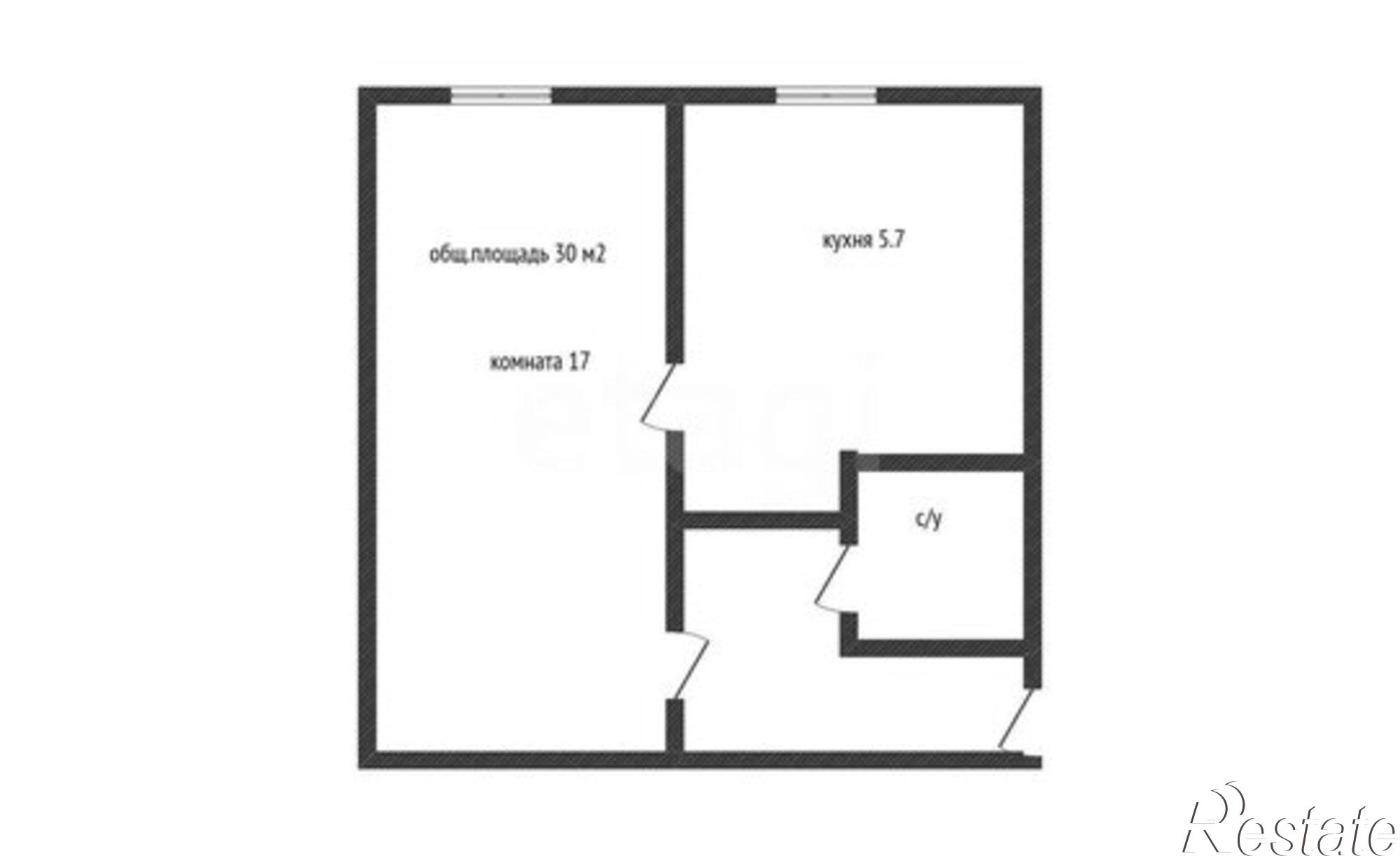 Купить квартиру за 3 300 000 рублей на Новгородская улица, 13