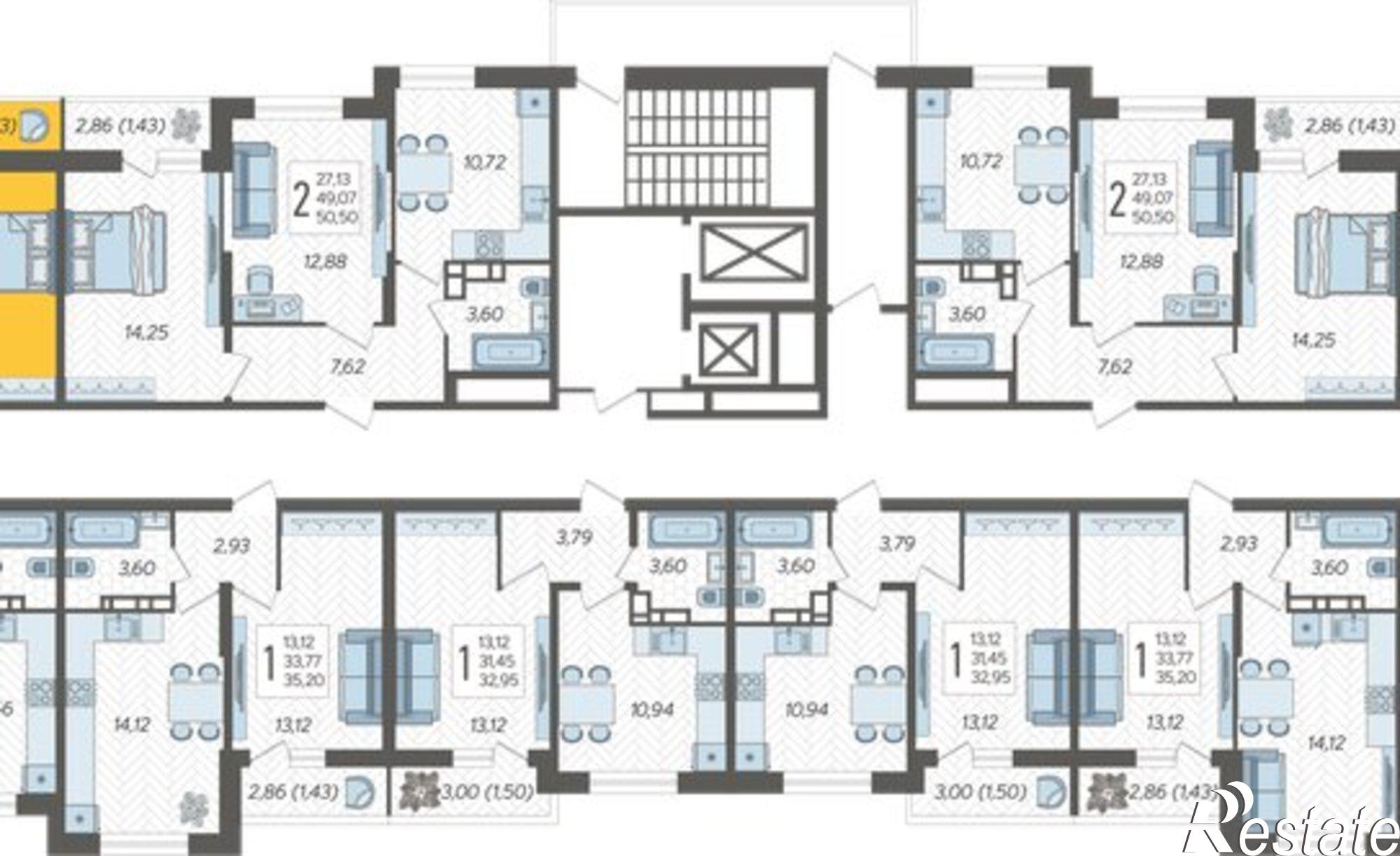 Купить квартиру за 6 419 040 рублей на улица им. Владимира Жириновского, 1 к10