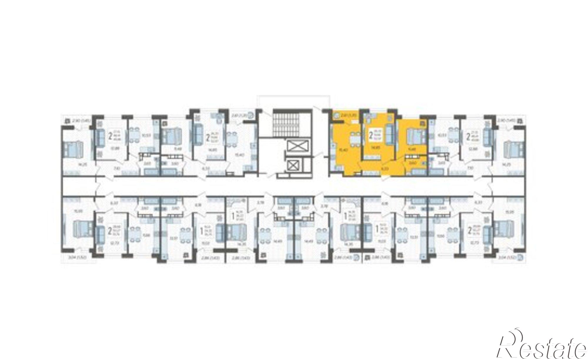 Купить квартиру за 6 603 220 рублей на ул Дальневосточная, 14
