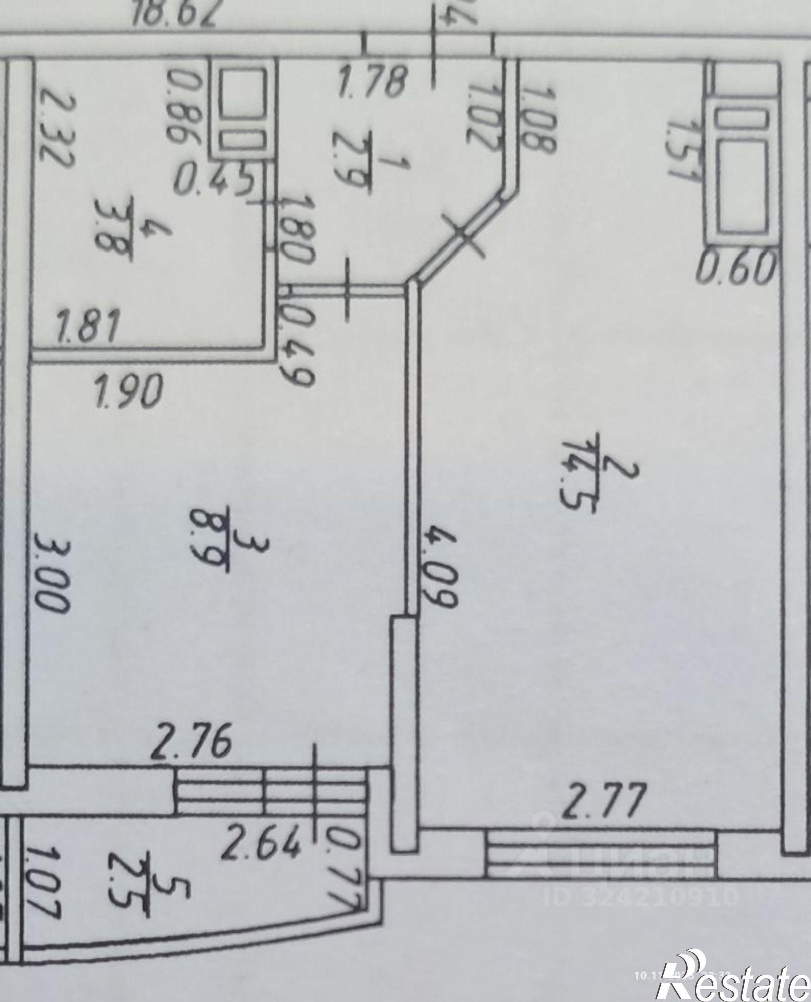 Купить квартиру за 4 500 000 рублей на ул им. Петра Метальникова, 36