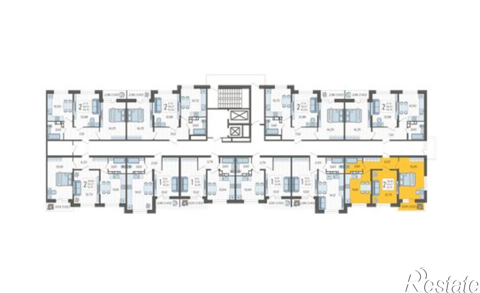 Купить квартиру за 6 577 330 рублей на улица им. Владимира Жириновского, 1 к10