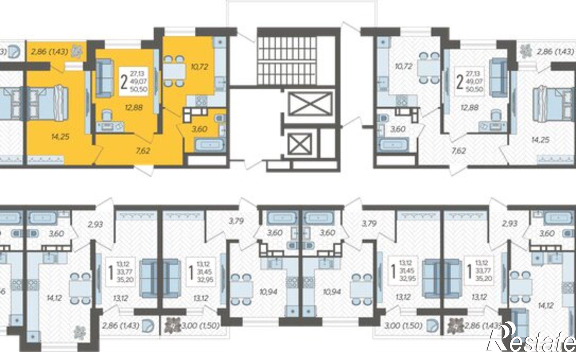 Купить квартиру за 6 514 500 рублей на улица им. Владимира Жириновского, 1 к10