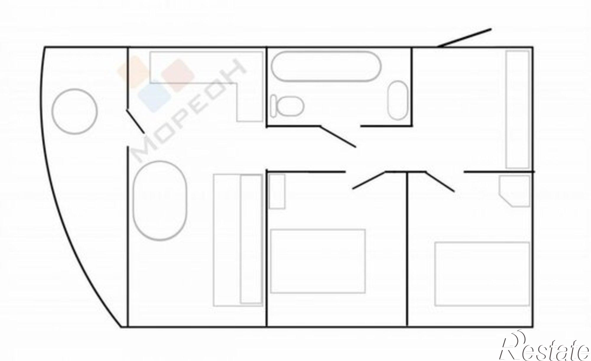 Купить квартиру за 9 250 000 рублей на улица Цезаря Куникова, 24 к1