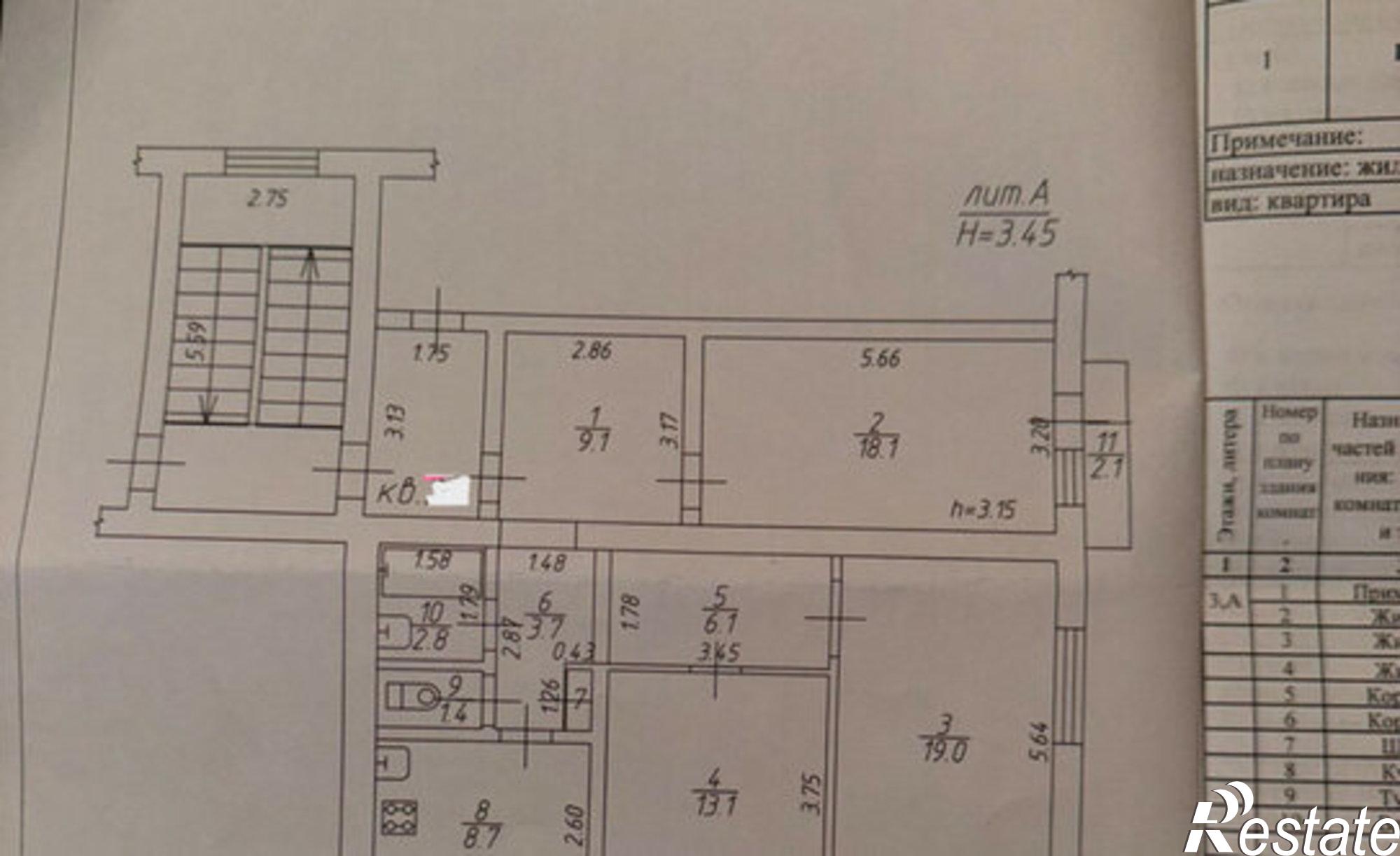 Купить квартиру за 13 500 000 рублей на Рашпилевская улица, 132