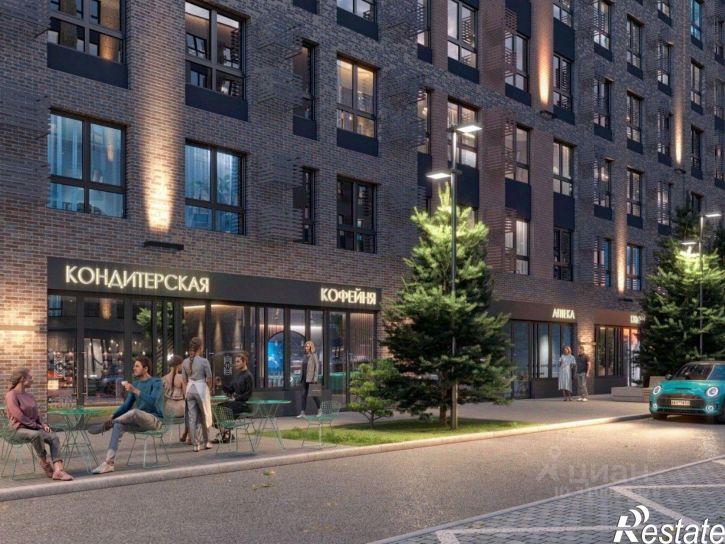 2-комн квартира в новом доме улица имени Генерала Брусилова, 5лит1.3,  д. 5лит1.3