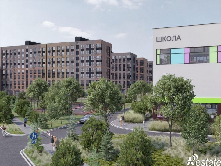 2-комн квартира в новом доме улица имени Генерала Брусилова, 5лит1.3,  д. 5лит1.3