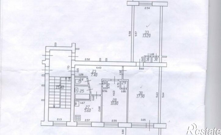 3-комн квартира улица Воровского, 186,  д. 186