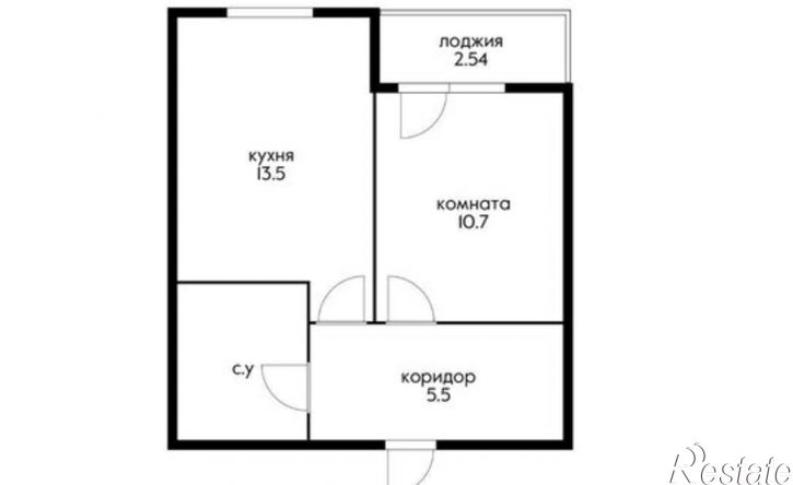 1-комн квартира ул Скандинавская, 1 13,  д. 1 13,  к. 13