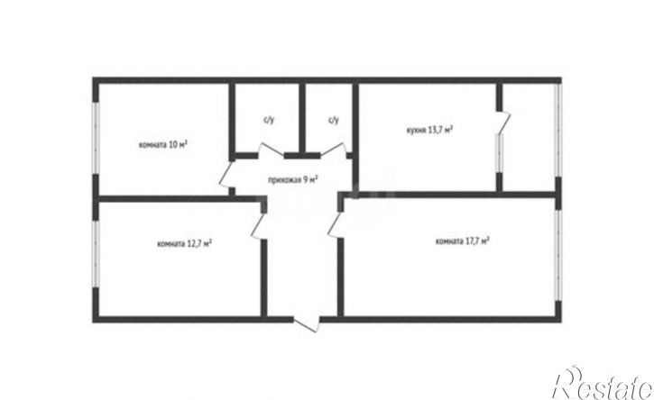3-комн квартира ул им. генерала Корнилова, 14/1,  д. 14/1