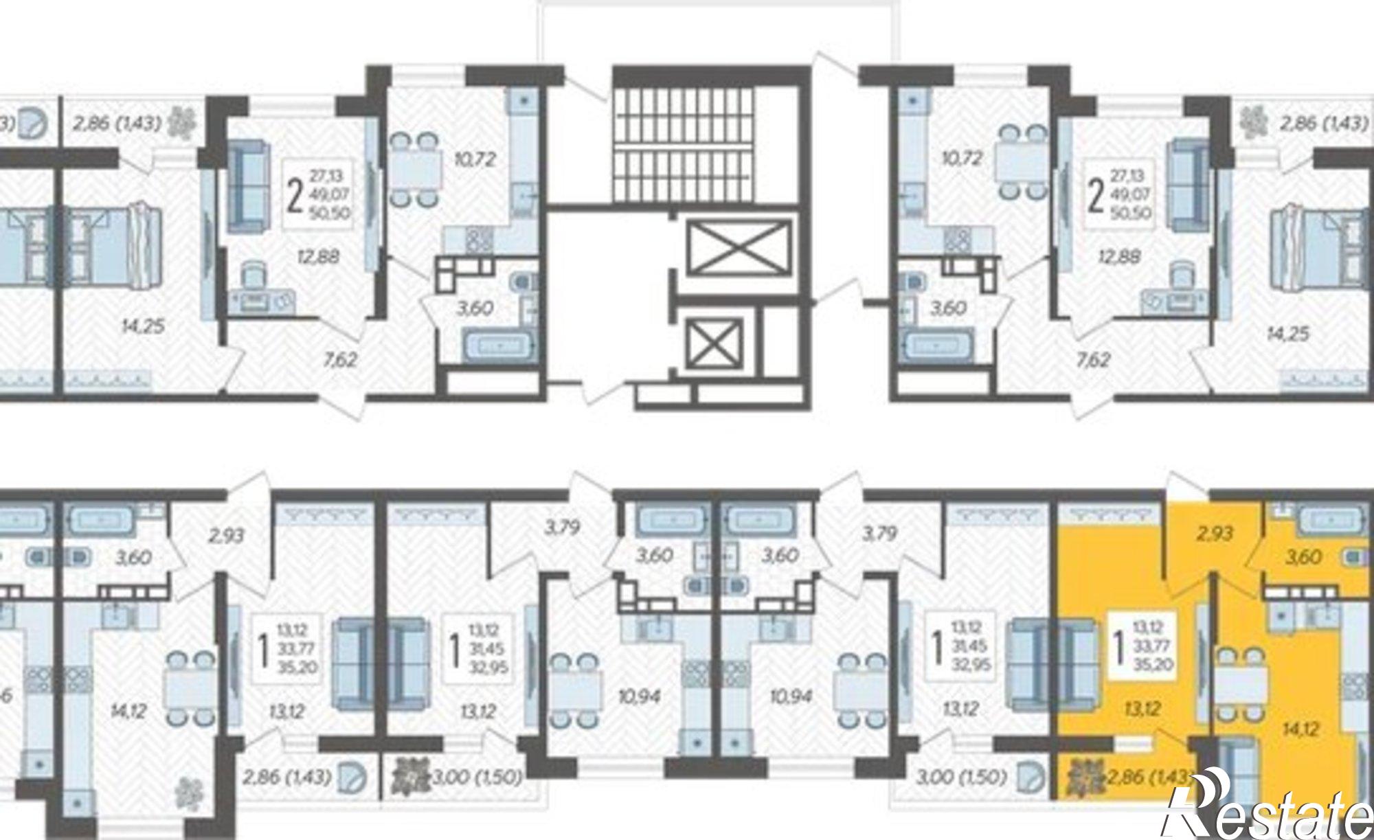 Купить квартиру за 5 297 600 рублей на улица им. Владимира Жириновского, 1 к10
